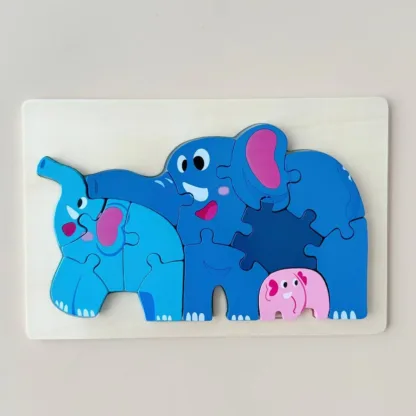 3D puidust pusle - Elevanti pere