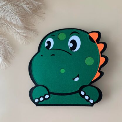 Pehme busy board "Dino"