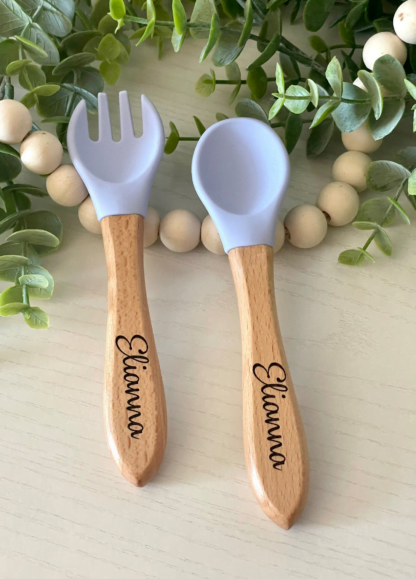 Sööginõude kinkekomplekt - lilla - Image 3