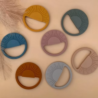 Beebi silikoonist närimislelu