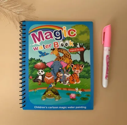 Värviraamat veepliiatsiga - Loomad