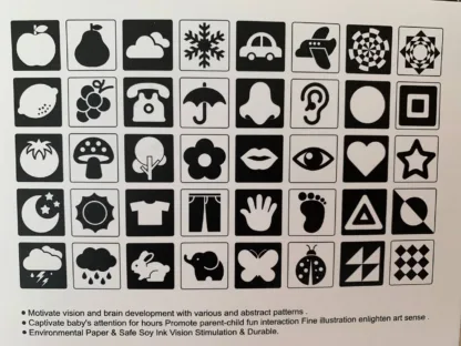 Beebi nägemise stimuleerivad kaardid 0-3kuud - Image 3