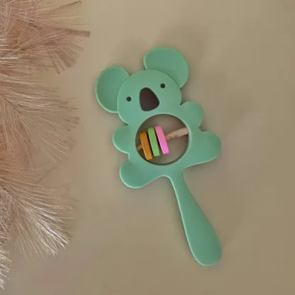 Silikoonist närimislelu - kõristi "Koala"