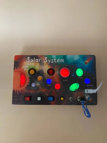 Busyboard - tegelustahvel tuledega "Päikesesüsteem" - Image 2