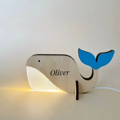 Puidust nimeline öölamp "Vaal"