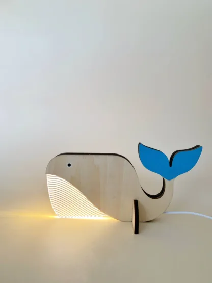 Puidust nimeline öölamp "Vaal" - Image 2