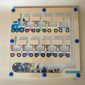 Montessori puidust magnetiga labürint "Rong"
