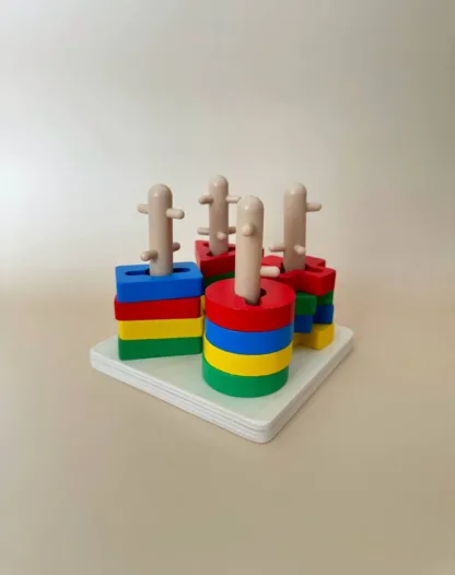 Montessori kujundite ja värvide sorteerija - Image 2