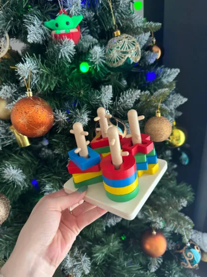 Montessori kujundite ja värvide sorteerija - Image 3