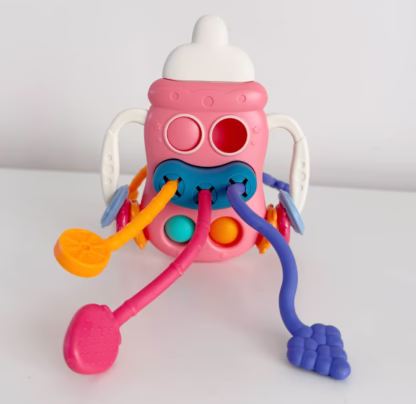 Beebi tõmba nöörist mänguasi  - närimislelu - Image 2