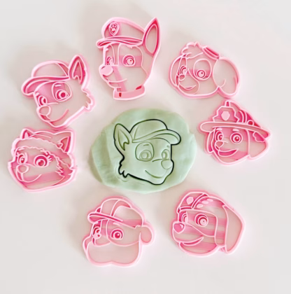 TipTip voolimismassi vormid Käpapatrull - Paw Patrol - Image 4