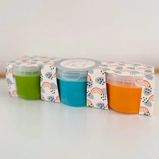 MICI voolimismasside komplekt - roheline, sinine, oranž