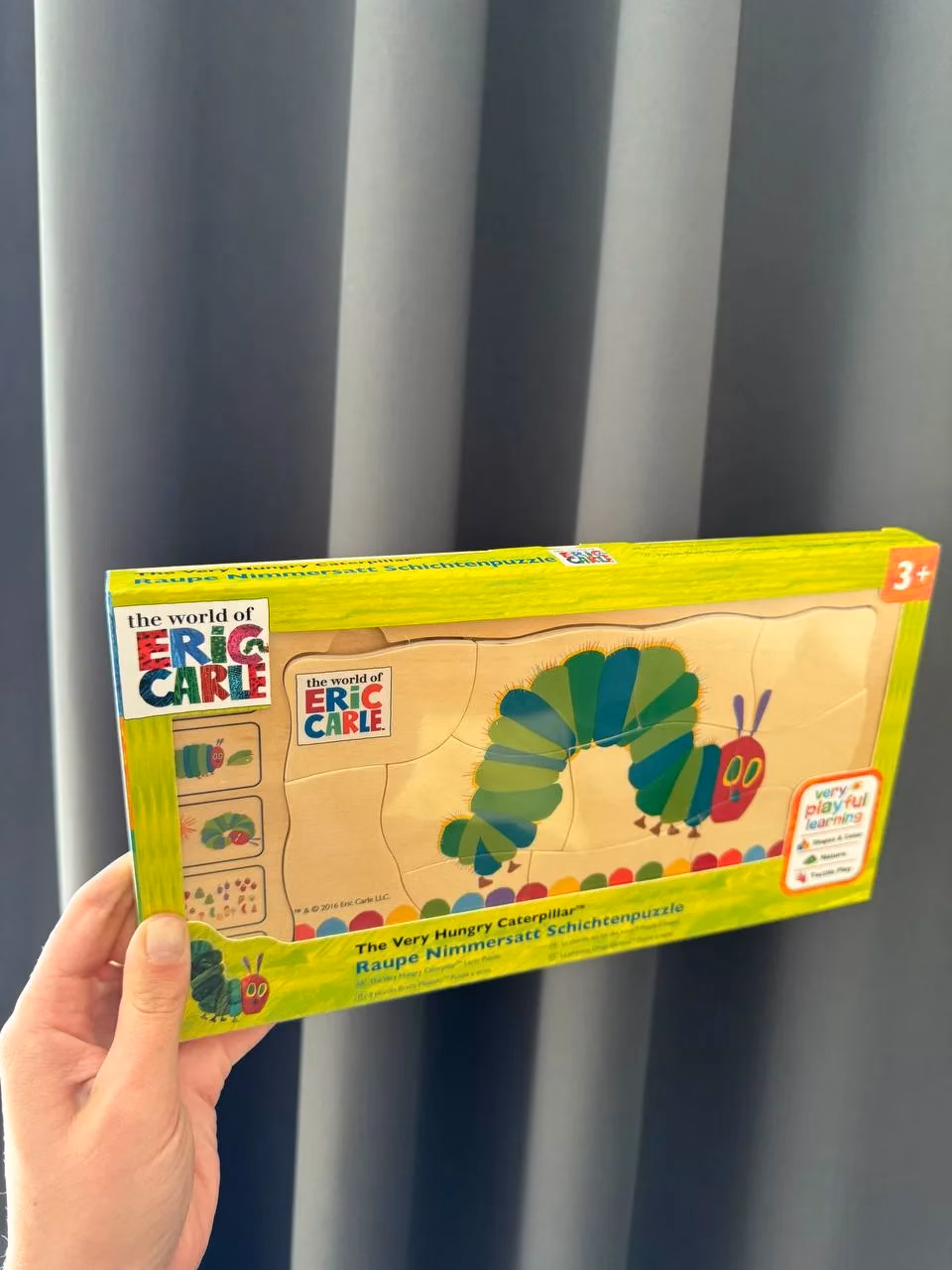 Eric Carle puidust pusle "Väga näljane röövik" - Image 2