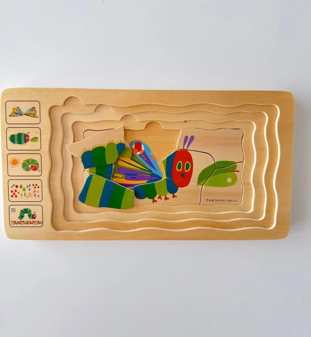Eric Carle puidust pusle "Väga näljane röövik" - Image 7