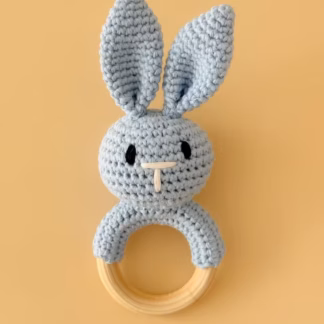 Heegeldatud kõristi - närimislelu "Jänku" - Sinine