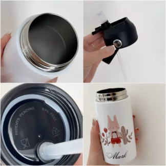 Joogipudeli kork kõrrega 350 ml