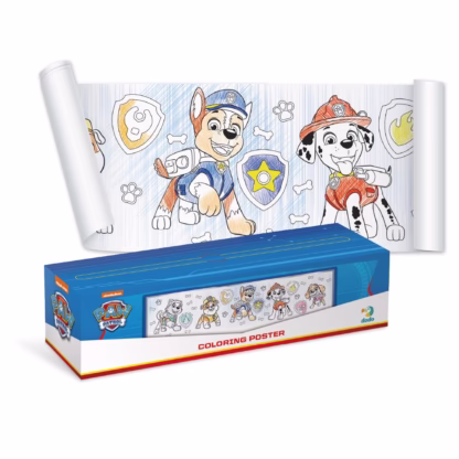 Värvimisplakat "Paw Patrol"