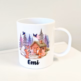 Personaalne plastikust kruus