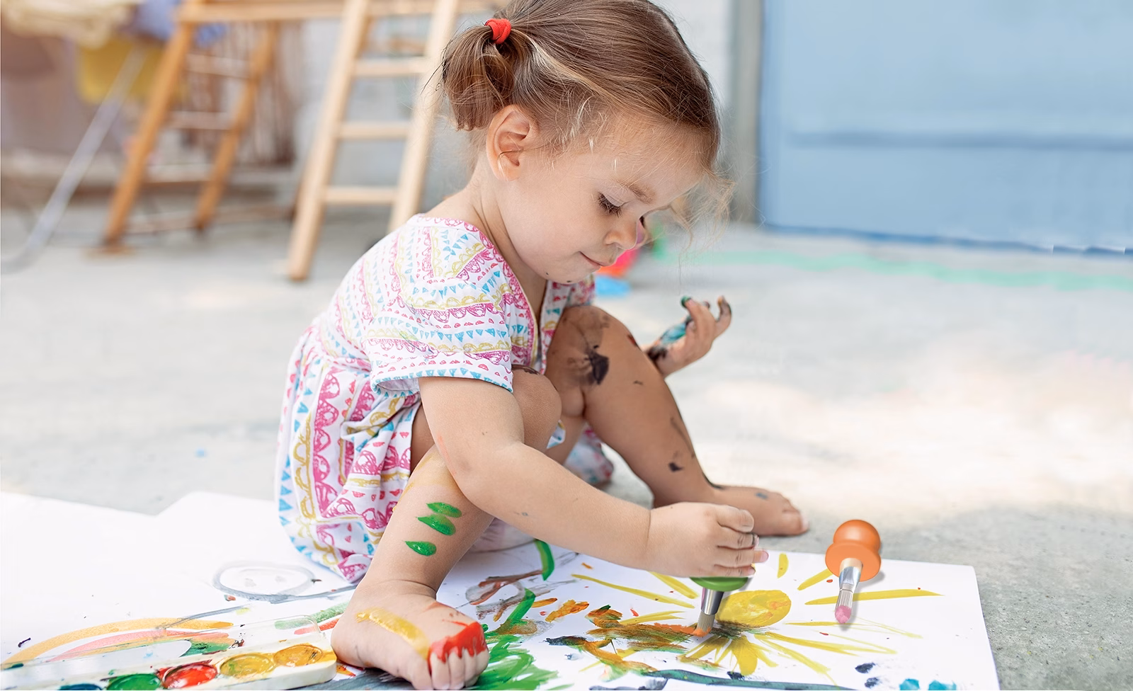 Lapse esimesed pintslid (1a+) - Image 3