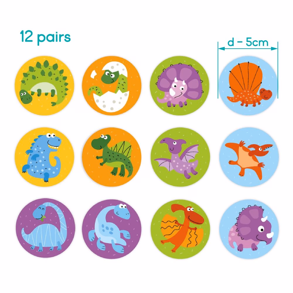 Lauamäng memo "Dinosaurused" - Image 2