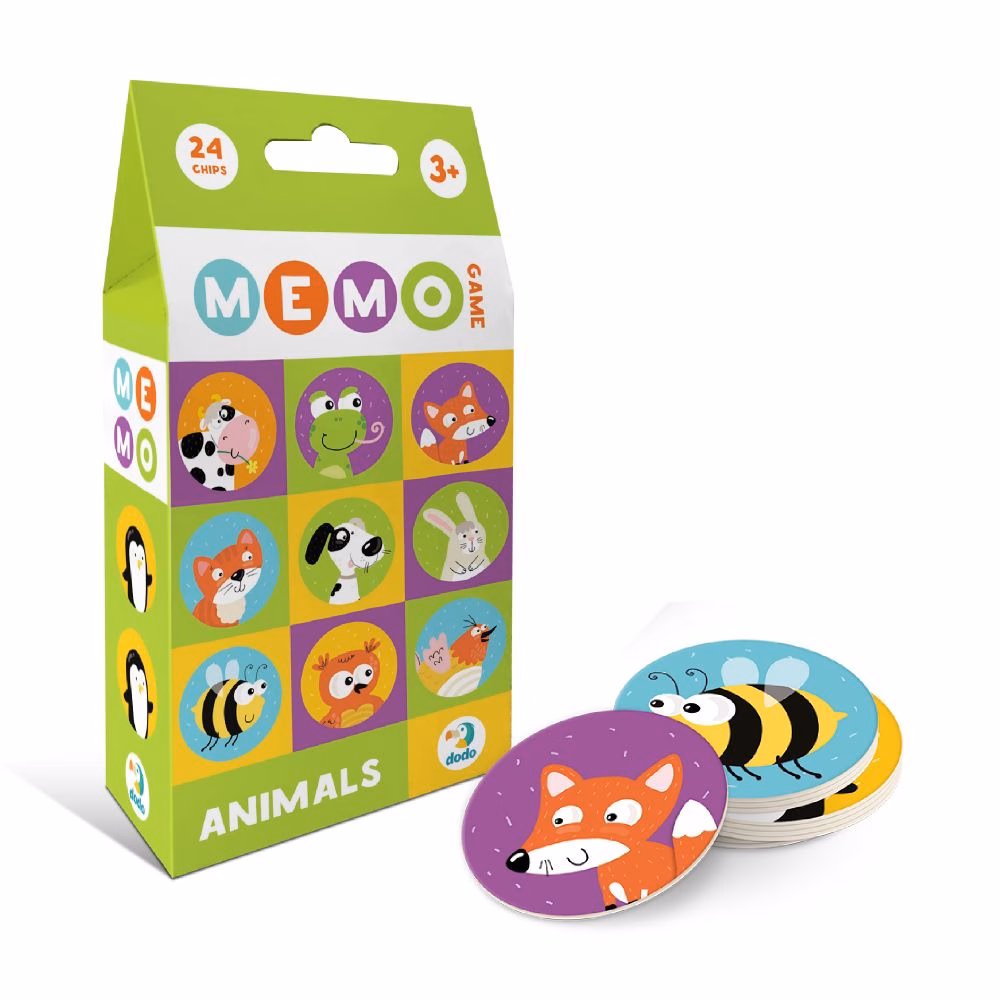 Lauamäng memo "Loomad"