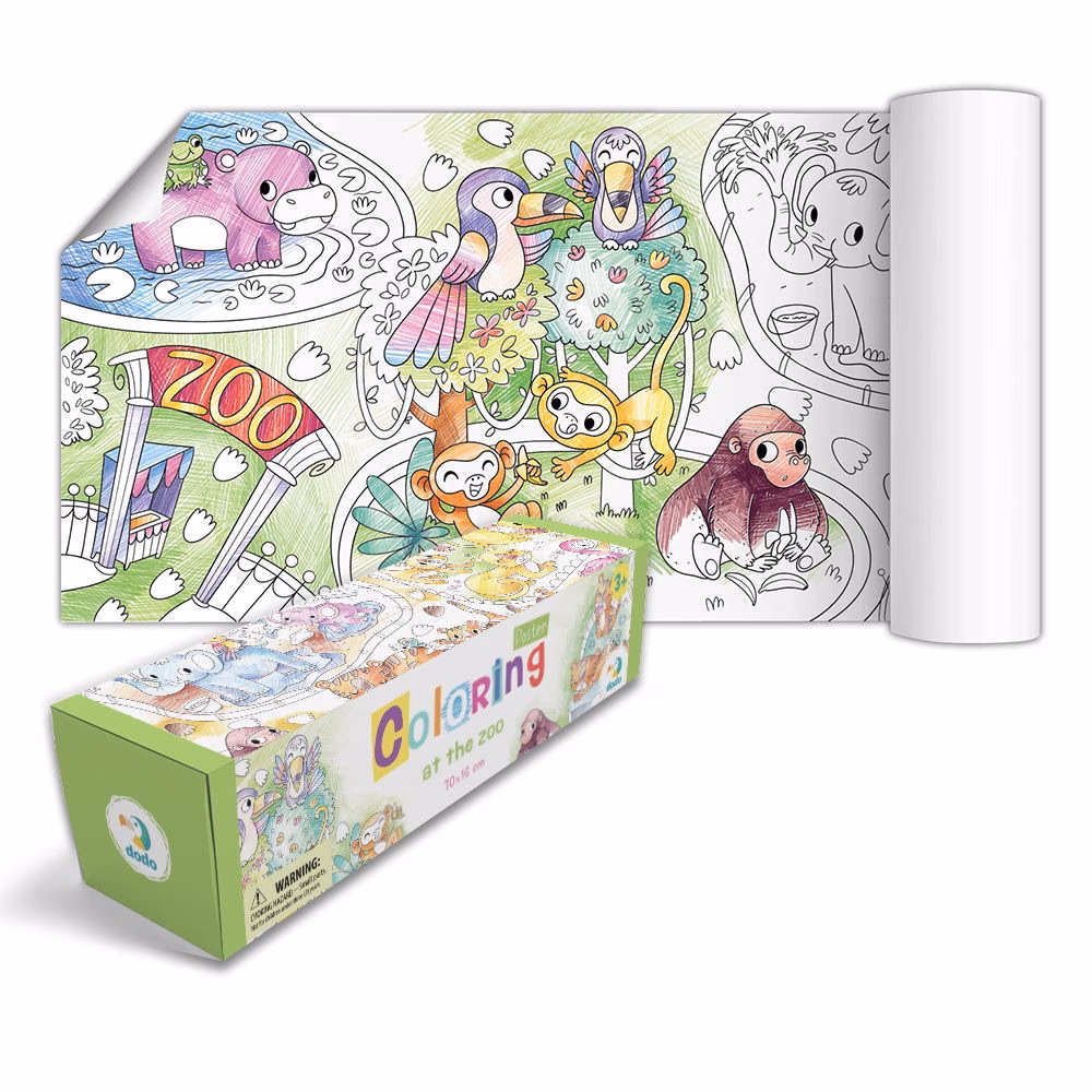 Värvimisplakat "Loomaaias"