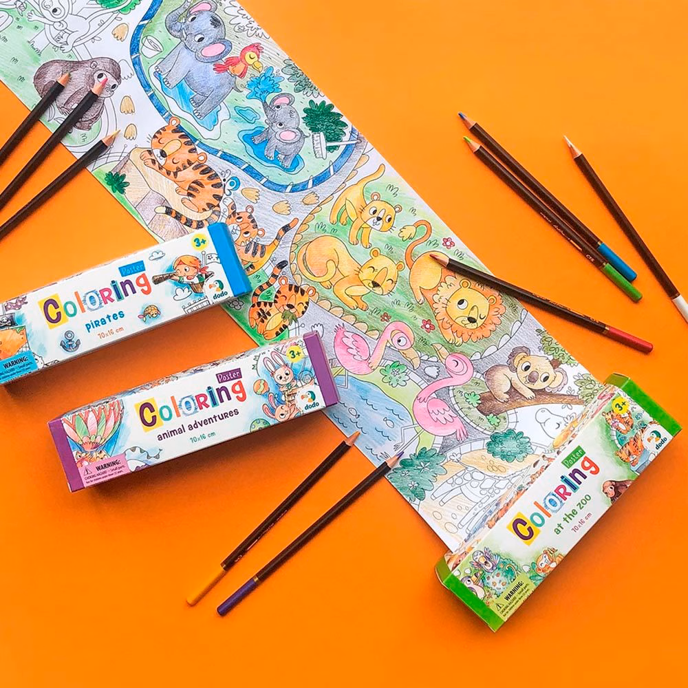 Värvimisplakat "Loomaaias" - Image 3