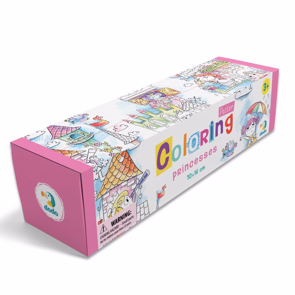 Värvimisplakat "Printsessid" - Image 4