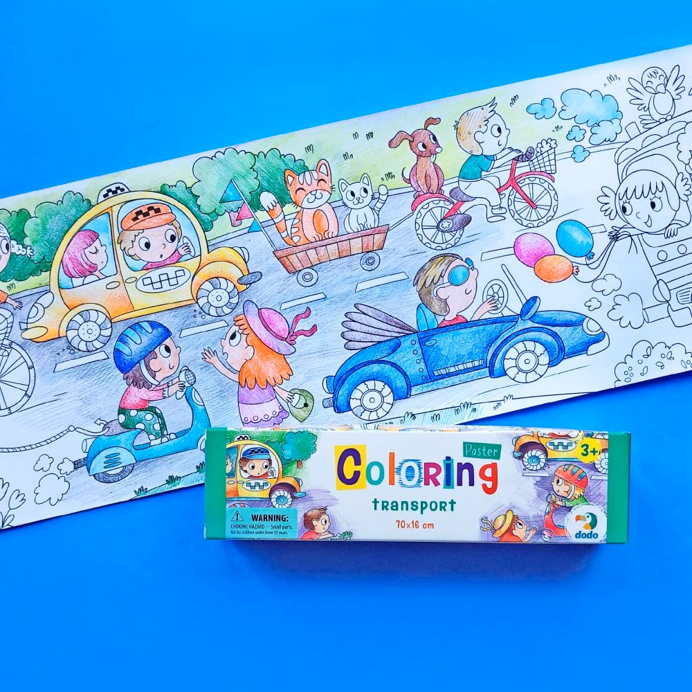Värvimisplakat "Transport" - Image 2