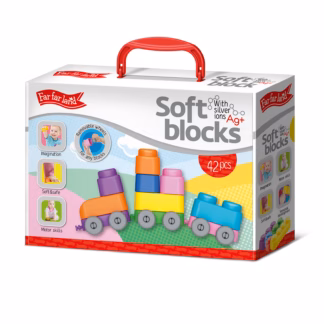 Far far land Silikoonist pehmete klotside komplekt - 42tk