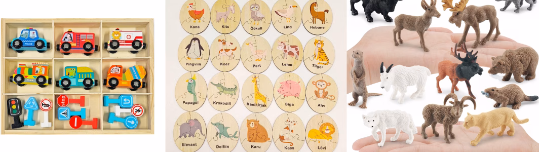 Mänguasjad, mis toetavad lapse kõne arengut