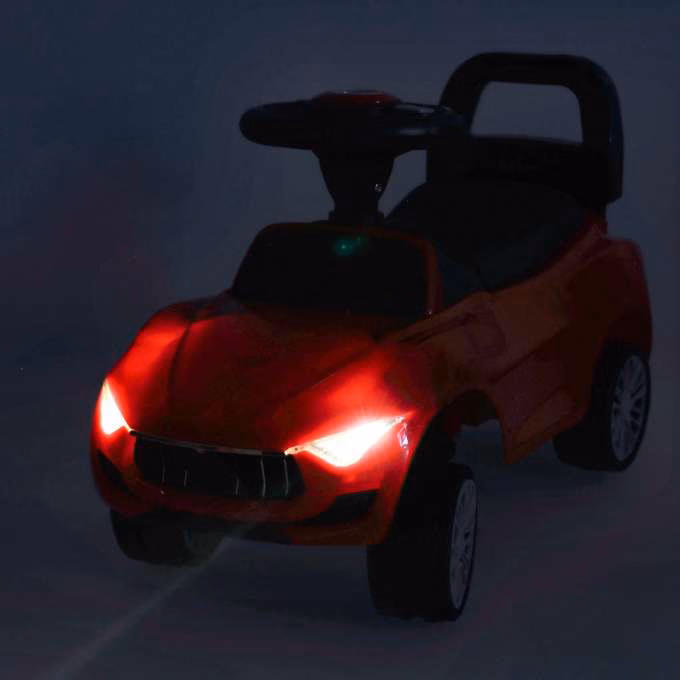 Laste pealeistutav auto tulede ja helidega – punane - Image 3