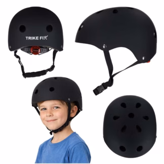 Trike Fix laste rattakiiver LED tulega S 48-54 cm - must