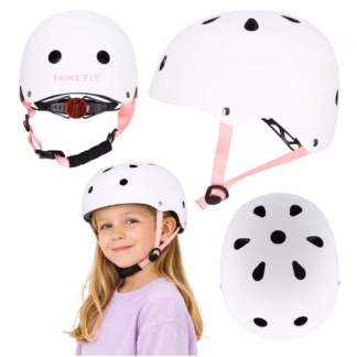 Trike Fix laste rattakiiver LED tulega S 48-54 cm - valge
