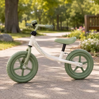 Jooksuratas lastele Trike Fix Balance kellaga – roheline