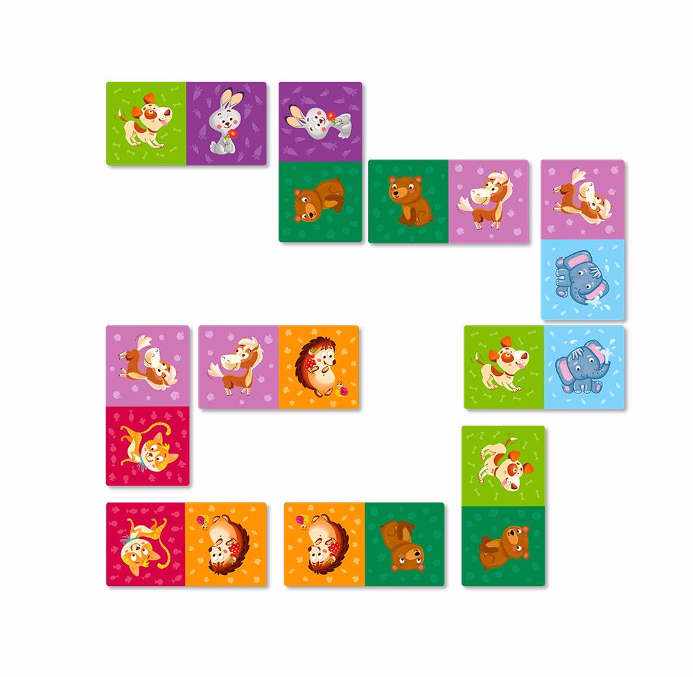 Board game – domino "Animals" - Image 2