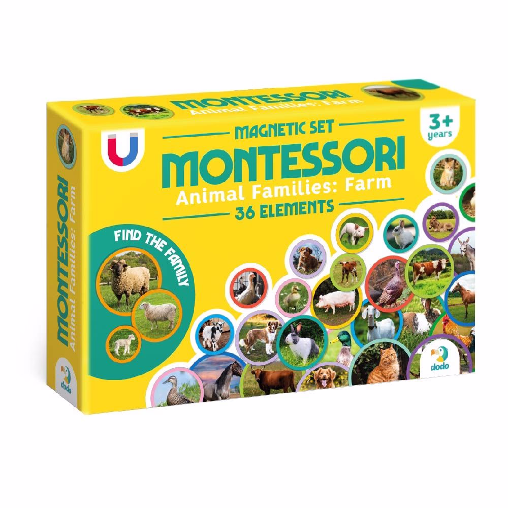 Montessori Magnetic Cards "Animal Families"