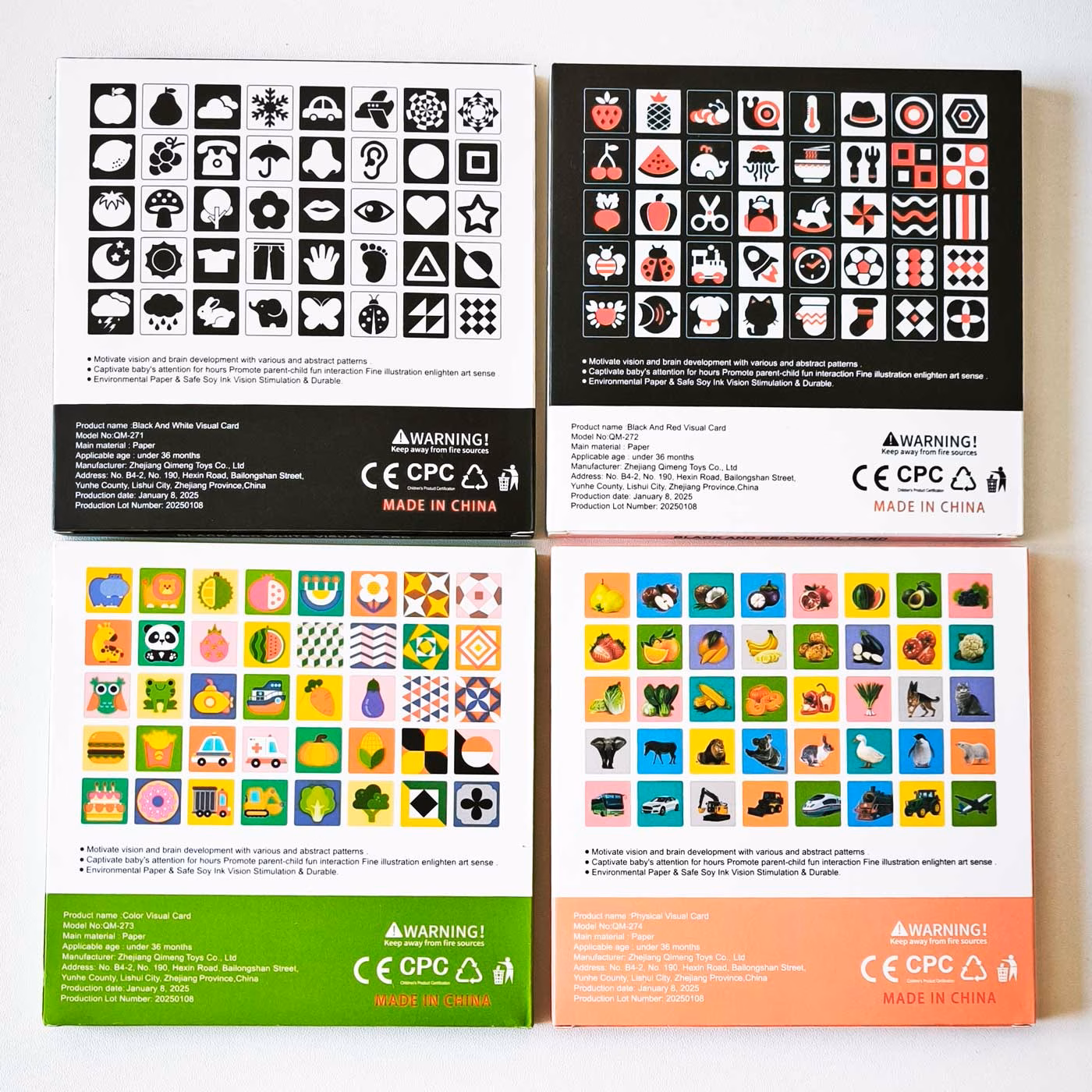 Baby card set 0–26 months (4 card packs) - Image 2