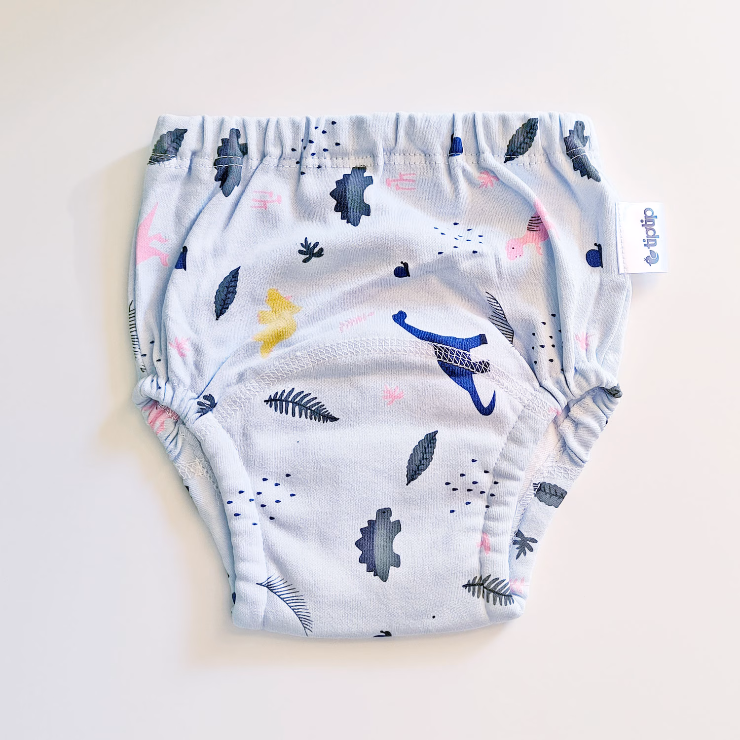 Potty-training pants, light blue – Dinosaurs