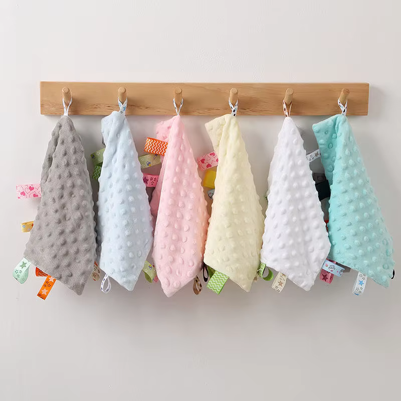 Soft Baby Comforter - Comfort Blanket (Colour Choice)