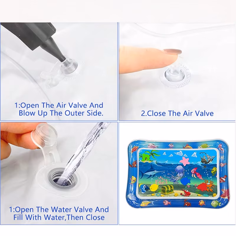 Water and Air-Filled Baby Mat 69x50 cm - Image 3
