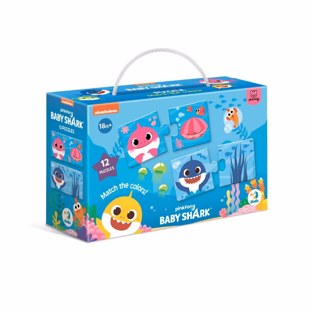 Two-Piece Puzzle "Baby Shark - Colour Matching" - Image 4