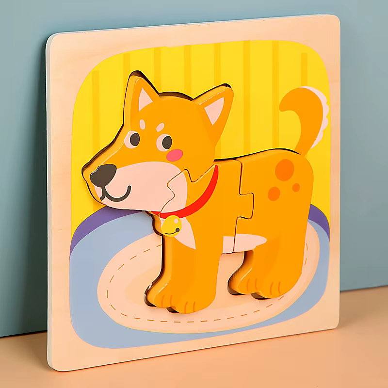 3D Puzzle for Toddlers - Dog
