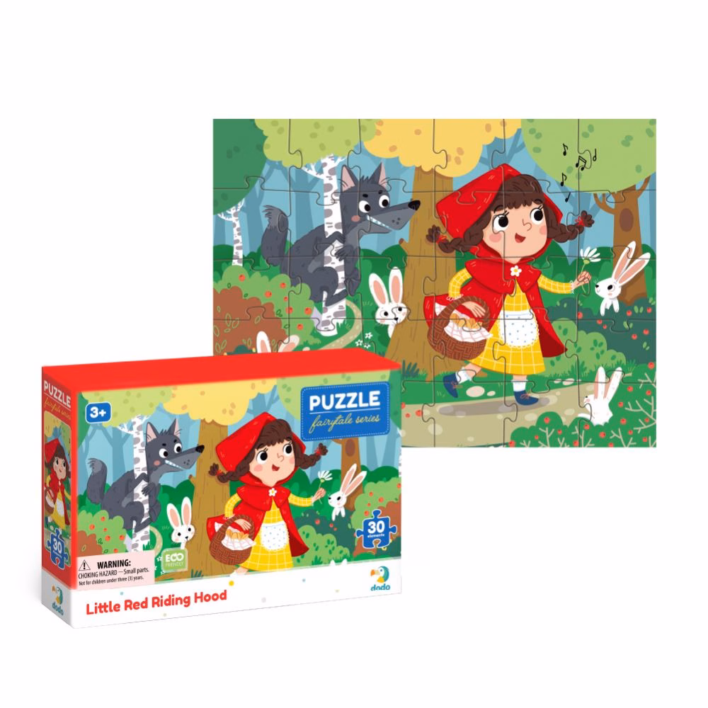 Children's Puzzle "Little Red Riding Hood" 30 pcs