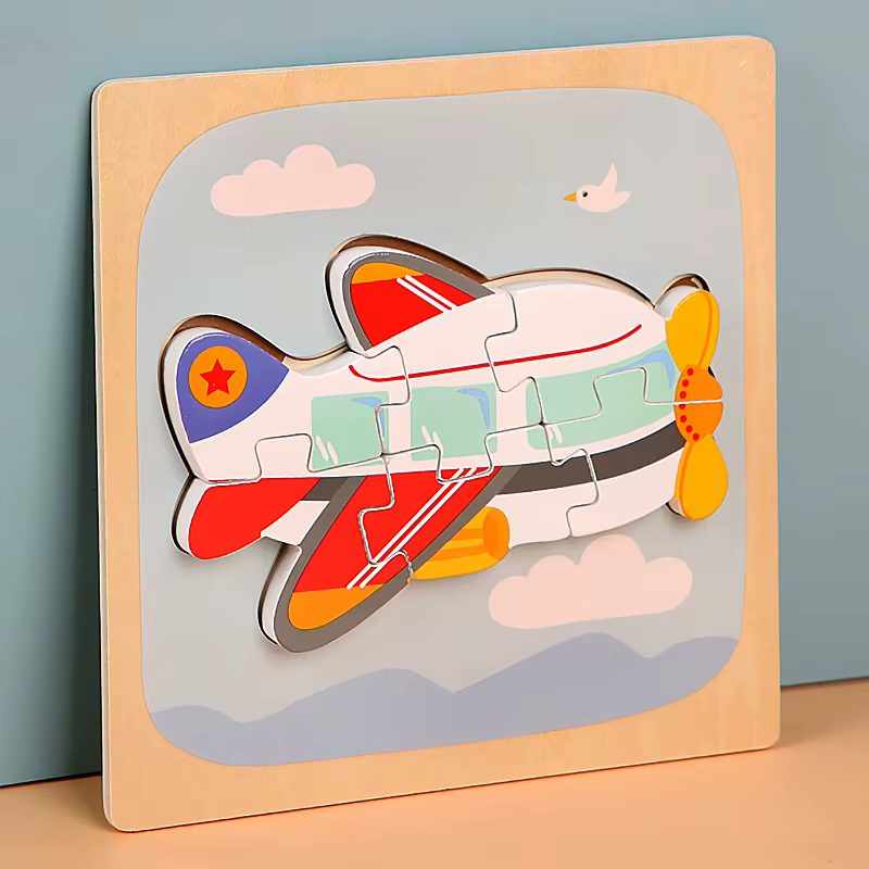 3D puzzle for toddlers – Airplane