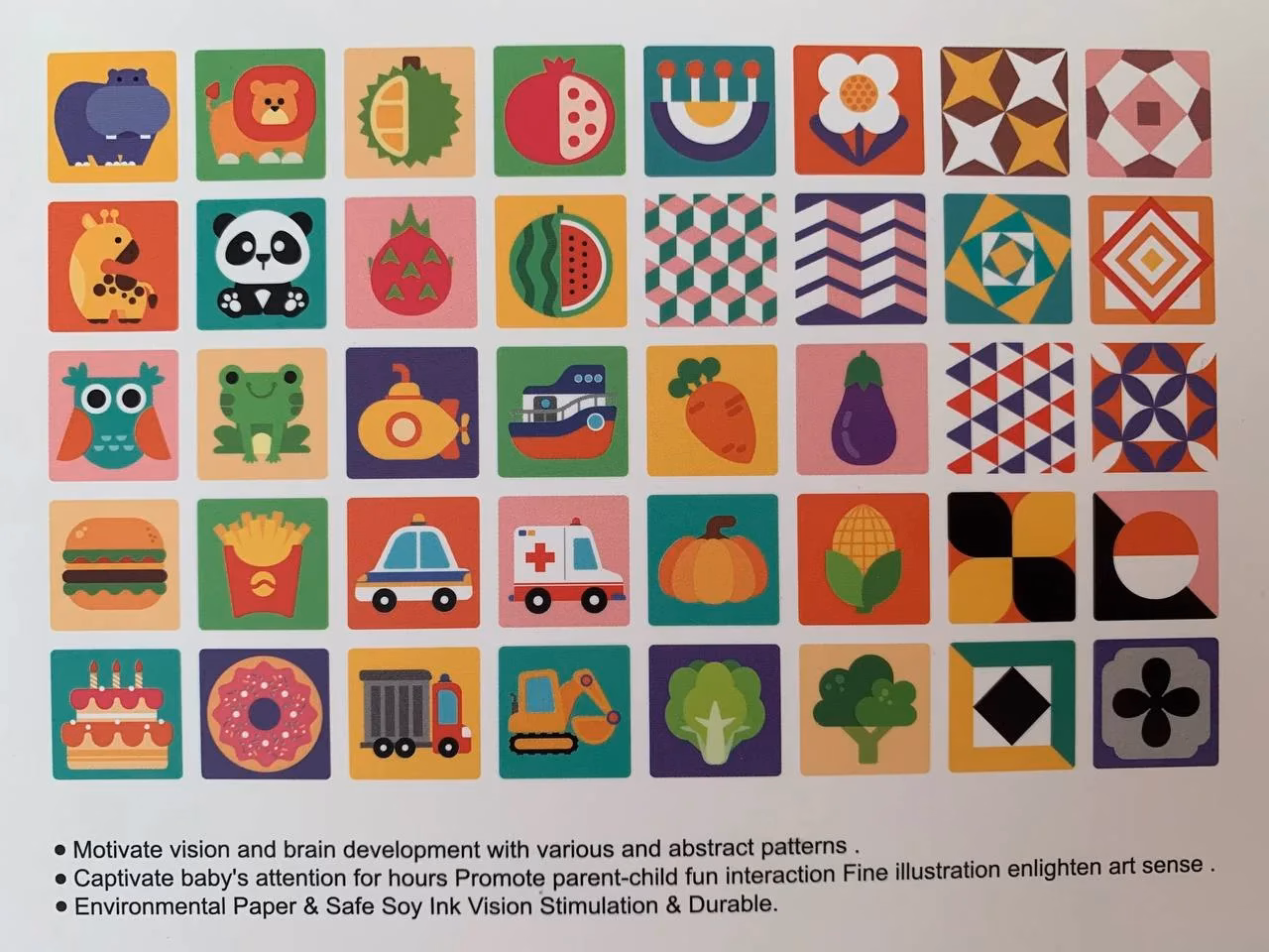 Vision-stimulating baby cards 6–12 months - Image 3