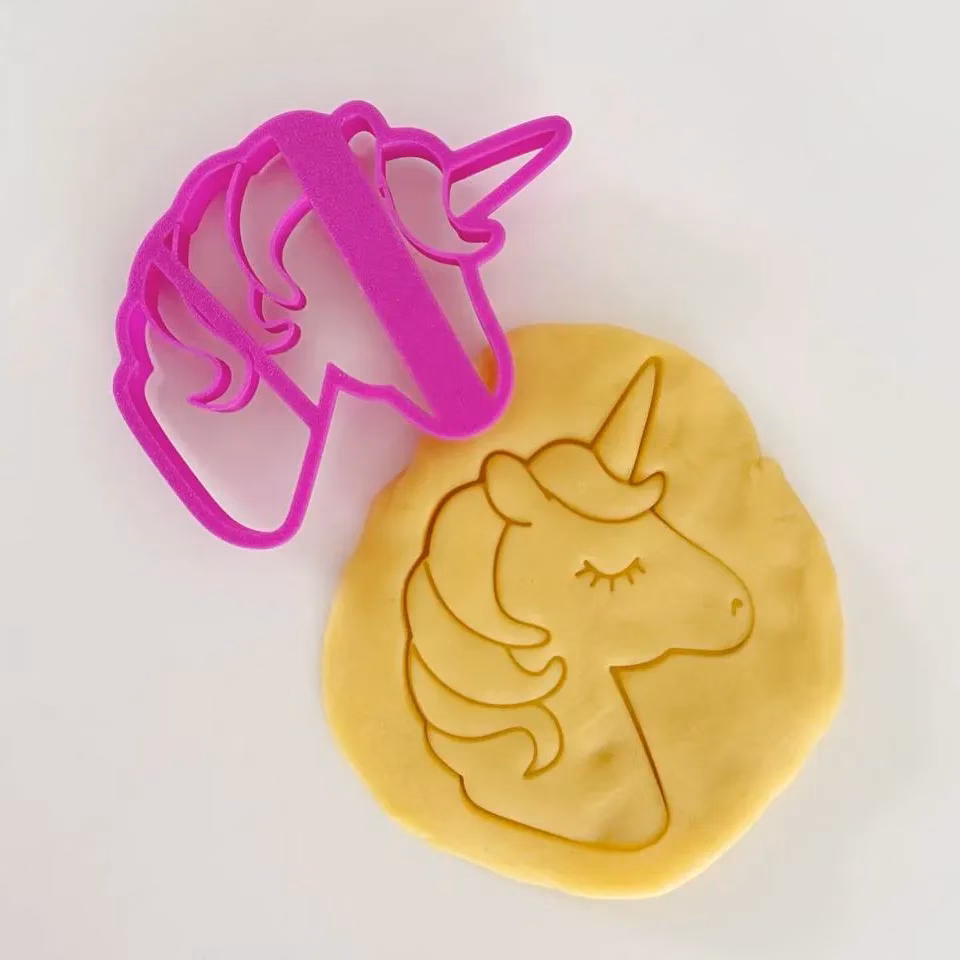 TipTip modelling-dough mould – unicorn