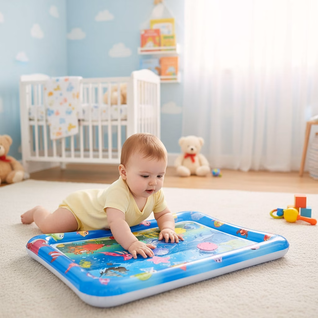 Water and Air-Filled Baby Mat 69x50 cm - Image 2