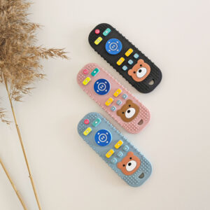 Baby silicone teether "Remote control"