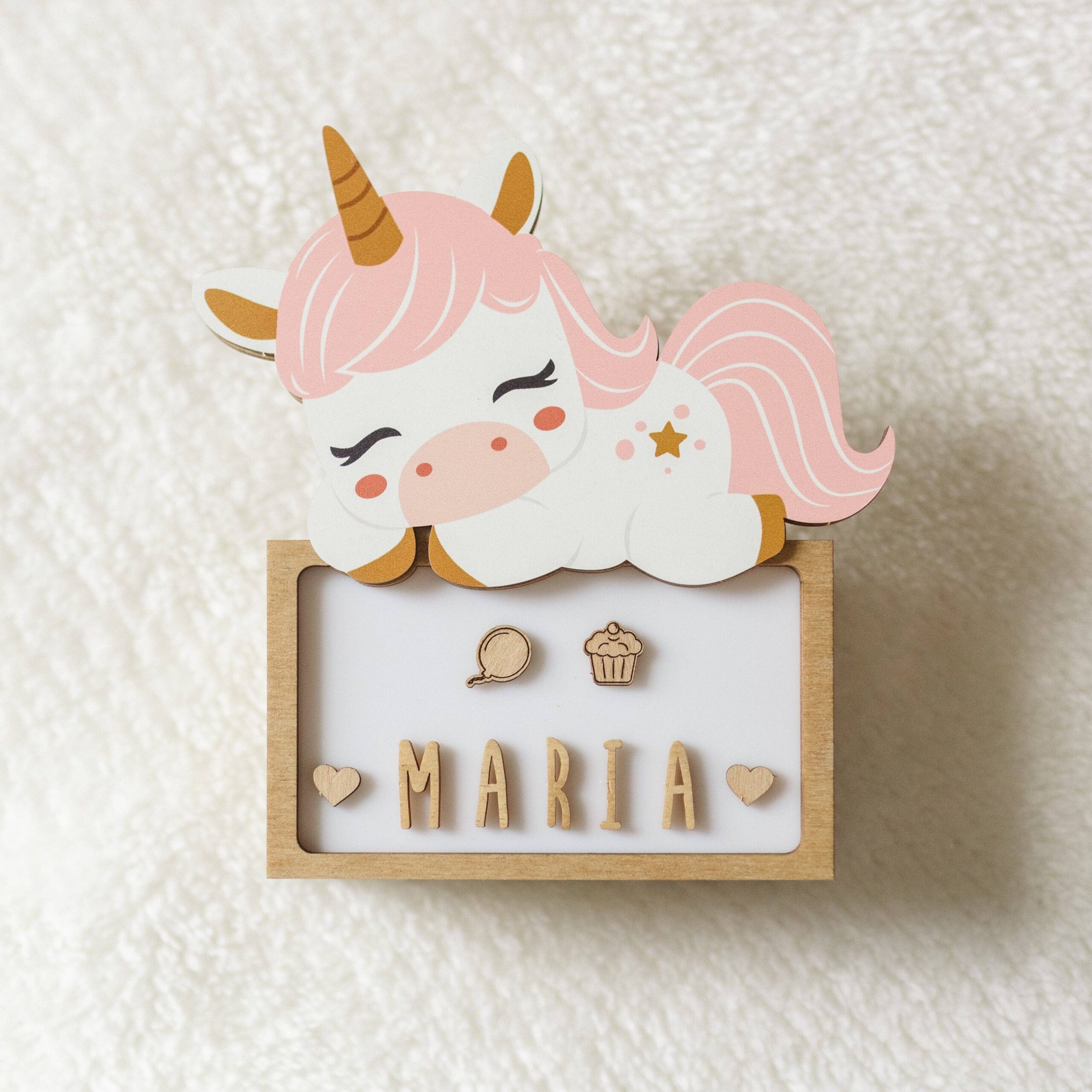 Night lamp with name "Unicorn" - Image 2